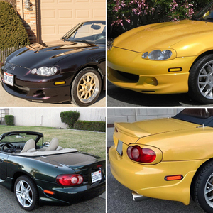 For 1990-2005 Mazda MX-5 Miata NA NB Smoke Lens <strong>Red</strong> <strong>LED</strong> Rear Bumper DRL Side Marker Light Fender Parking Lamp - Product Image 5