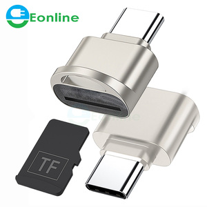 通用串行总线微型通用串行总线TF OTG读卡器适配器适用于HTC索尼小米华为三星S3 S4安卓手机和个人电脑平板电脑两用 - Product Image 1