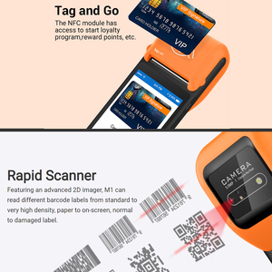 Mini terminal POS de mano con lector NFC, dispositivo inteligente, todo en uno - Product Image 3