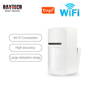 Daytech-alarma inteligente wifi, Detector de movimiento PIR infrarrojo, Sensor infrarrojo, control por aplicación, detector de seguridad PIR, venta al por mayor - Product Image 3