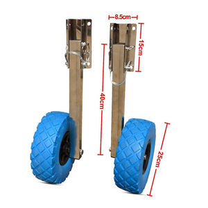 โรงเรือยางทำจากสแตนเลสมีล้อขนาด10นิ้วสำหรับเรืออลูมิเนียม - Product Image 4