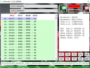2025 más nuevo Xdecoder 12,7 versión DTC OFF eliminar Software DTC removedor deshabilitar Error DTC apagado de archivos ECU compatibles - Product Image 4