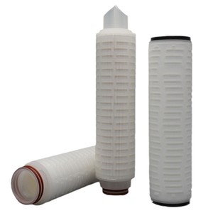 0.2 1 <strong>5</strong> Micron 10Inch Polyethersulfone Industrial <strong>PP</strong> Pleated Membrane <strong>Filter</strong> Cartridges Micro <strong>Filter</strong> for Water Final Filtration - Product Image 1