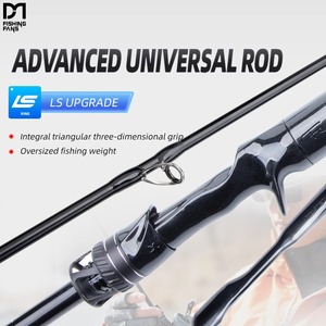 TAIGEK 1.98m 2.13m 2.28m hızlı eylem LS kılavuzu iplik döküm bas Pike yayın balığı çubuk Trouts levrek 30T karbon L ML M olta - Product Image 4