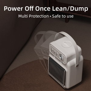 CE Low Noise 1200W Humidifier <strong>2</strong> in 1 Portable <strong>Heater</strong> for Bedroom Mini Electric <strong>Heater</strong> Fan Safe Space <strong>PTC</strong> Fast Heating Fan <strong>Heater</strong> - Product Image 5