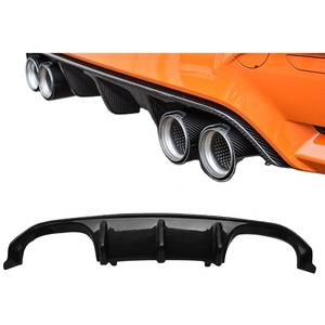 F82 M4 Ms PスタイルカーボンファイバーリアバンパーディフューザーBMW M3 F80 M4 F82 F83 2014-2020-M3 M4用リアディフューザーを購入