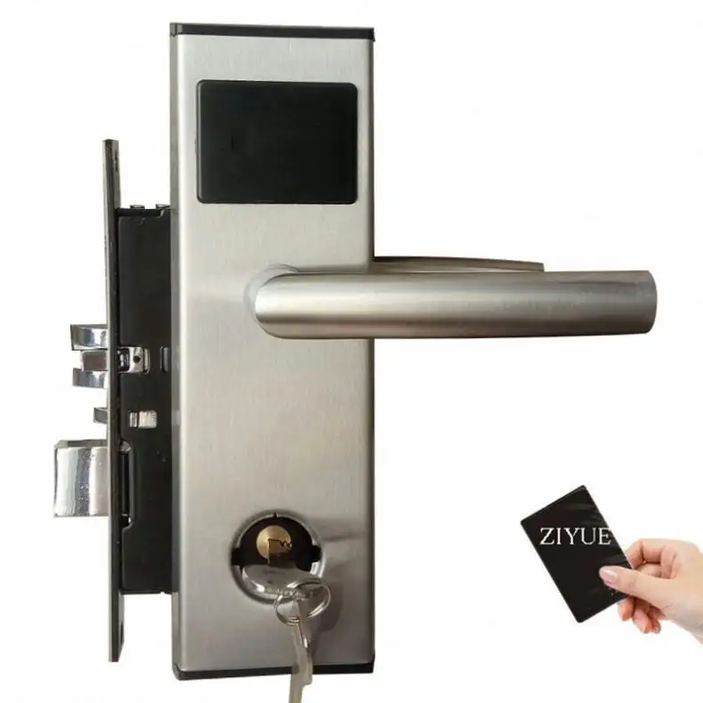 Tarjeta inteligente RFID RF para puerta de Hotel, Cerradura electrónica para habitación, proveedor ET100RF