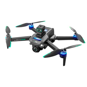 S159 LED dokunmatik büyük ekran uzaktan RC Drone FPV GPS Quadcopter Drone HD çift kameralar uzun pil ömrü engel kaçınma - Product Image 5