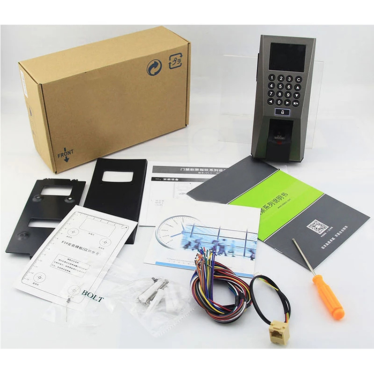 ZK F18 Biometric Fingerprint RFID Access Control Keypad System Electronic USB Time Clock Recorder Time Attendance Machine