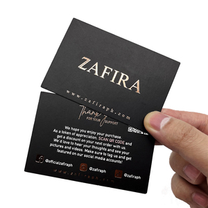 Luxury Cheap <strong>Price</strong> Customized Thank You Card <strong>Flyer</strong> for Businesses Greeting Card With Logo Thankyou Card Printing in Guangzhou