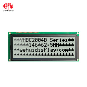 Módulo LCD paralelo de 4 líneas SPI Serial 2004 con 4 fuentes 20x4 Pantalla de caracteres grandes Panel COB de retroiluminación LED - Product Image 3