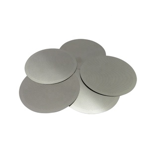 Macchina per caffè Espresso strumenti Barista riutilizzabili 51mm 53mm 58mm accessori sinterizzato caffè filtro disco in acciaio inox Puck Screen