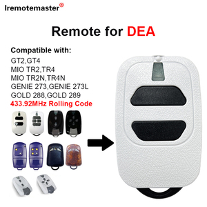 Per DEA 433MHz telecomando Clone DEA GT2 GT4 MIO TR2 TR4 Garage apriporta Garage comando codice rotolamento 433.92MHz - Product Image 6