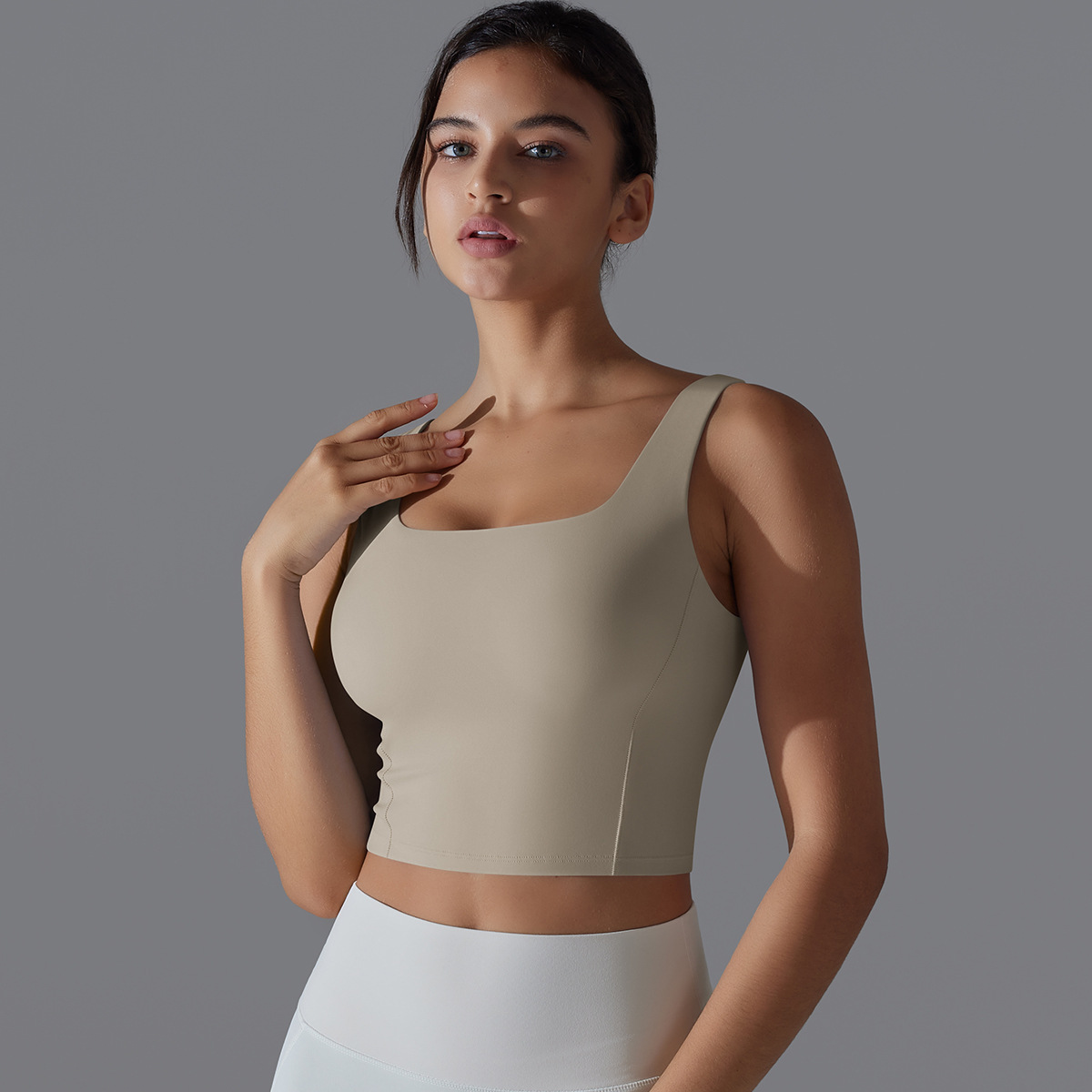 Khaki bra