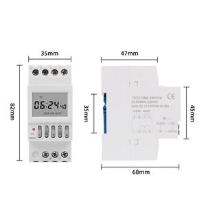 TM624 220V 16A 50Hz 40 Groups School / Factory Bell Controller 1 Second Interval Ring <strong>Timer</strong> Switch Second Control <strong>Timer</strong> Clock - Product Image 6