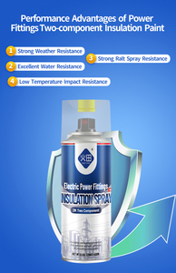 2K điện áp cao cách nhiệt phun sơn điện phụ kiện điện chống bẩn flashover thiết bị đầu cuối cách điện động cơ lớp phủ chất lỏng - Product Image 5