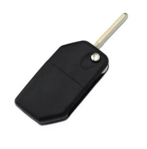 ที่ใส่กุญแจรถรีโมทอัจฉริยะแบบพับได้2ปุ่มสำหรับ B-MW ไม่มีโลโก้ - Product Image 2