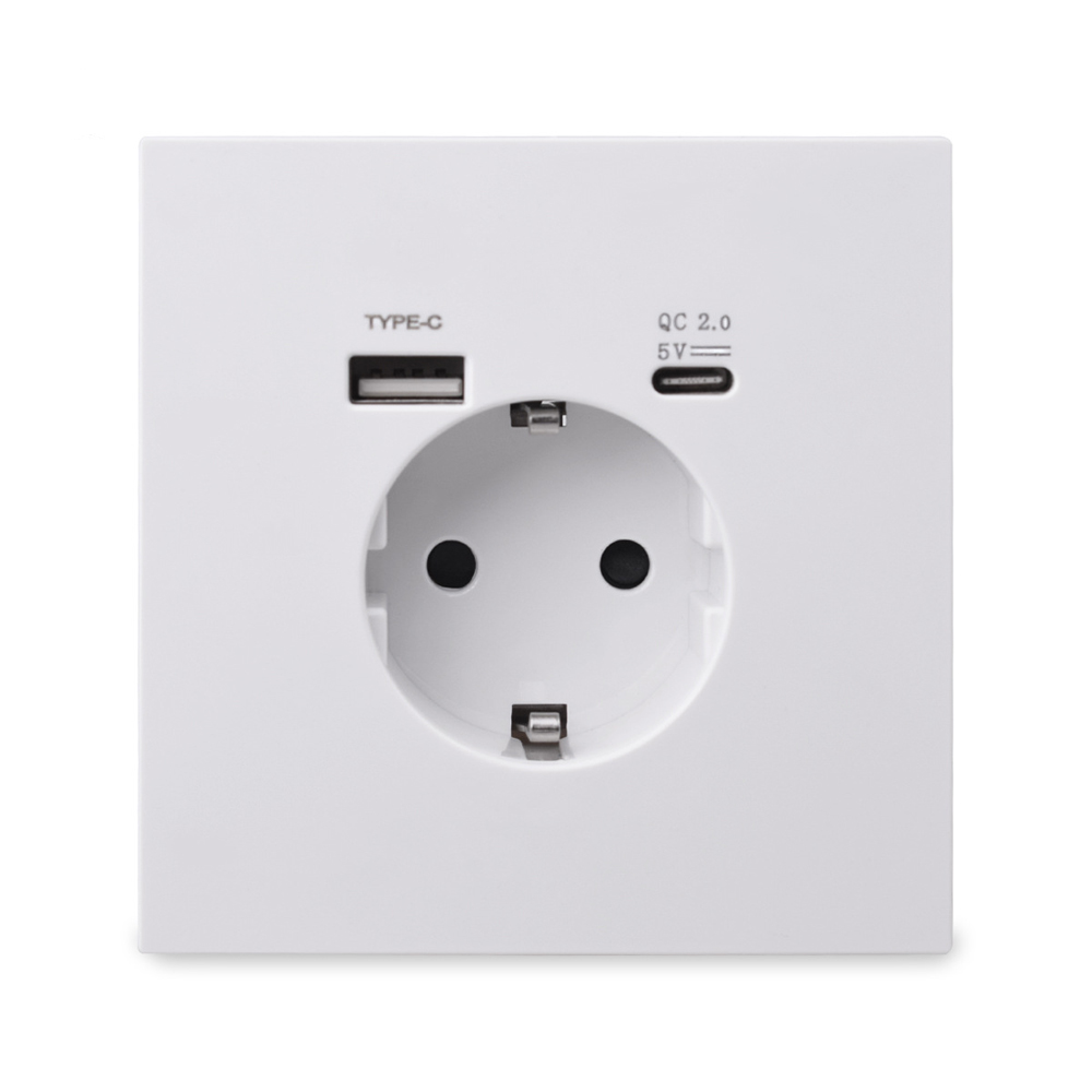 PC blanc avec Type C+USB