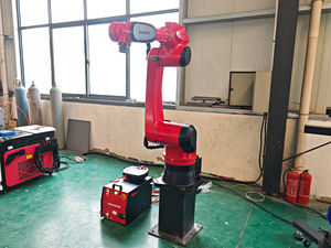 Roboterarm Faser Lasers ch weißen Workstation für Aluminium Ecke Edelstahl Programmierung 6-Achsen-Roboter Cobot Schweißer Maschine - Product Image 3