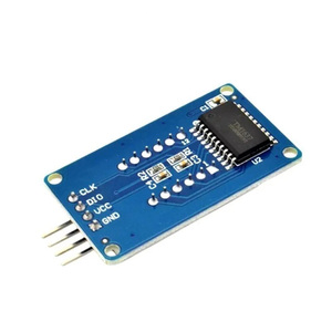 TM1637 modulo Display a LED per 7 segmento 4 bit 0.36 pollici orologio anodo rosso tubo digitale quattro Driver seriale Board Pack - Product Image 5