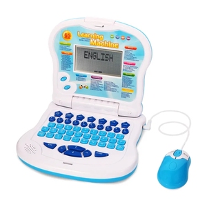 Multifunktion ale Aktivität Intelligente Lernmaschine 65 Funktionen Notebook Early Education Englisch Elektronisches Maschinen spielzeug - Product Image 3
