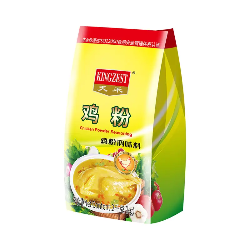 Bubuk Bouillon ayam kualitas tinggi bubuk Sachet untuk mie instan (rasa ayam)