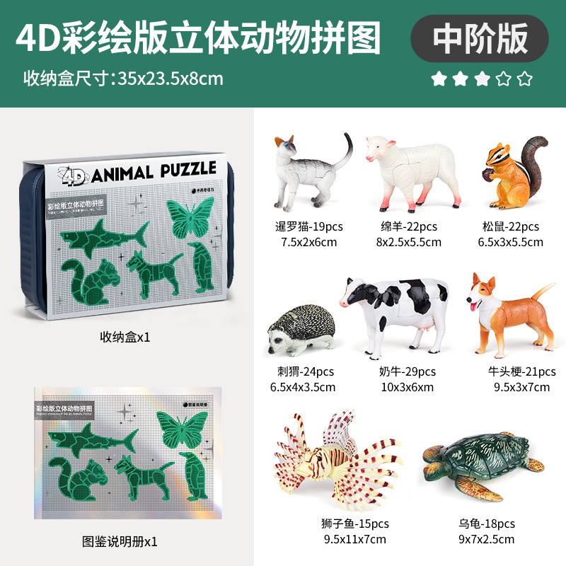 Intermediate-level animal model assembly