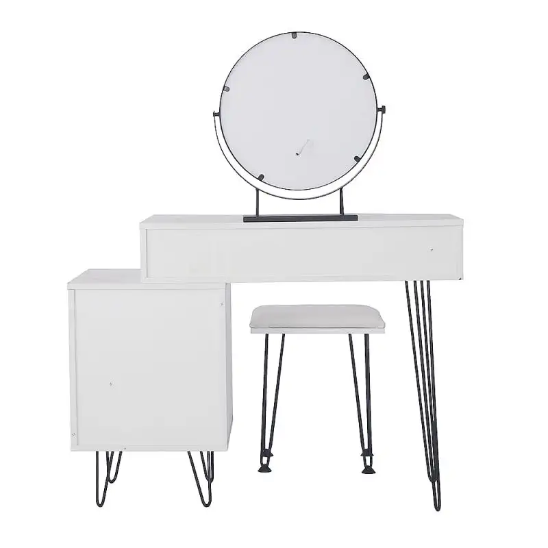 2021 yeni moda lüks tarzı masa ev kullanımı ahşap çekmeceler modern dresser masa