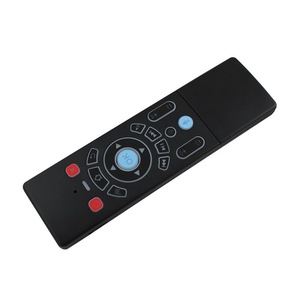 Commercio all'ingrosso 6 asse giroscopio IR apprendimento retroilluminazione air mouse T6 tv telecomando con tastiera funzione touchpad fabbrica - Product Image 3