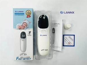 Lannx Uyt 301 <span class=keywords><strong>Mini</strong></span> Digitale Contactloze Infrarood Oorthermometer Klinische Koorts Digitale Temperatuurmeting Pistool Termometro - Product Image 4