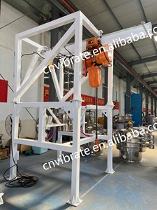 VBJX-Estación de descarga automática de bolsas gigantes grandes de acero inoxidable, sistema de equipo descargador de granos - Product Image 5