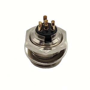 ซ็อกเก็ตตัวผู้ XLR ขนาดเล็กจิ๋วช่องเสียบ4ขาสำหรับติดบนแผงขั้วต่อ4Pin XLR ขนาดเล็กพร้อมน็อตซ็อกเก็ต XLR ขนาดเล็กจิ๋วที่ยึดแผง4ขา - Product Image 4