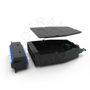 Panel de conexión de fibra óptica 1U ODF de 19 pulgadas con casetes ópticos MPO MTP de 144 núcleos, para red FTTH capacidad de 24, 12 Uds. - Product Image 4
