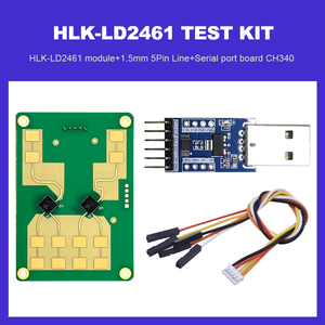 24G HLK-LD2461 Human Presence and Moving Micro-<strong>motion</strong> mmWave <strong>Sensor</strong> Tracking <strong>Module</strong> for Distance, Angle and Speed - Product Image 5