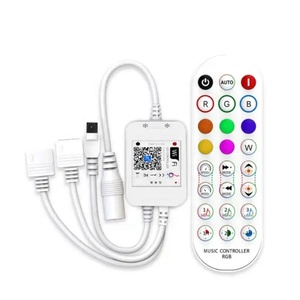 LED ışık şerit için kullanılan fabrika doğrudan satış WIFI RGB ses kontrollü kontrolör D (kızılötesi 24 anahtar) yüksek satış - Product Image 1