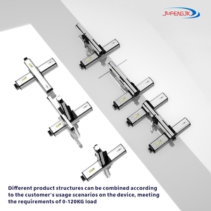 Stroke 100-1550mm Heavy-duty Linear Module Dual Guide CNC Multi-axis XYZ <strong>Cartesian</strong> <strong>Robot</strong> - Product Image 3