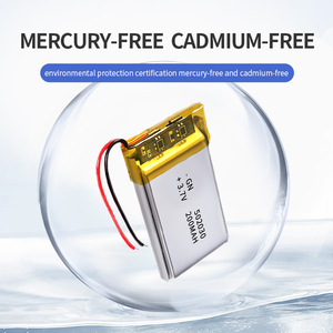 Bán buôn 502030 Lipo có thể sạc lại pin 3.7V Li-polymer pin 200mAh 502030 pin <span class=keywords><strong>lithium</strong></span> polymer - Product Image 3