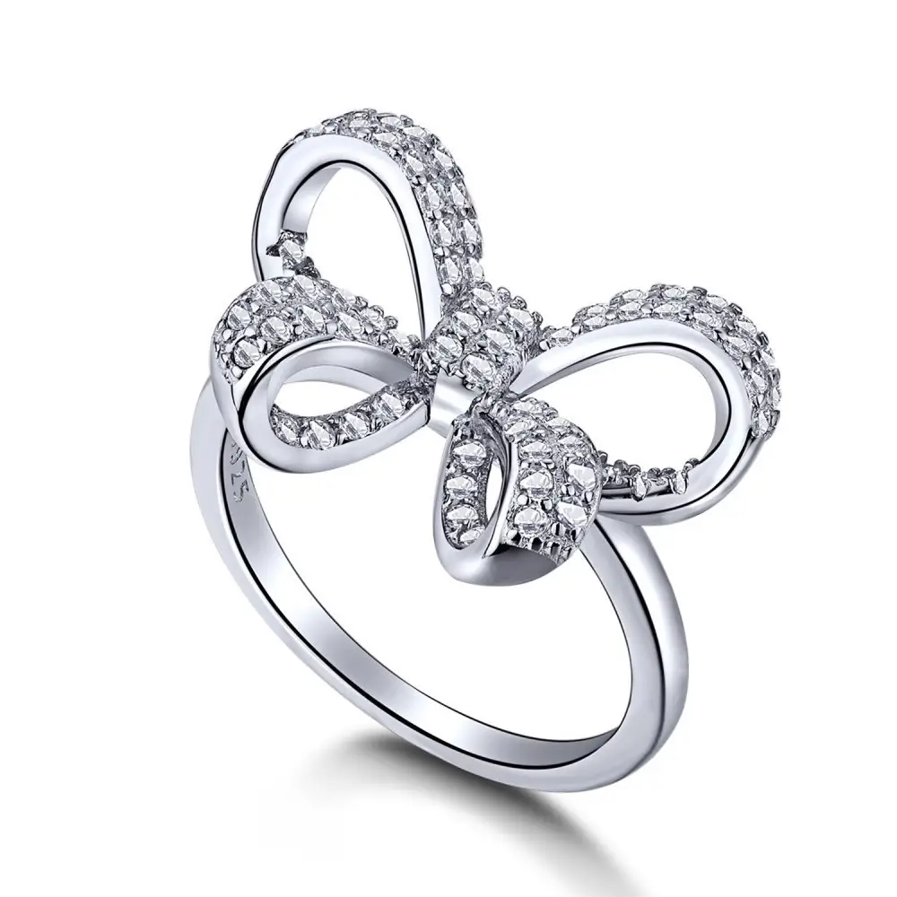 Diamant Cluster Ring Damen Engagement Crushed Kaufen Sie Schmuck Online-Ringe für Frauen Stil Einfache Petite Zirkonia Ring