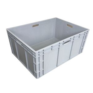 Large Euro Box <strong>Stackable</strong> <strong>Crate</strong> for Warehouse Storage - Product Image 3