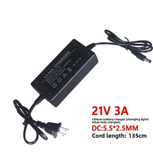 Dual <strong>Output</strong> 21V 2A 500W Power QC3.0 Fast Charging Desktop Lithium Battery Charger <strong>Adapter</strong> <strong>Multiple</strong> Models Fast Charging - Product Image 2