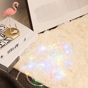Guirnalda de luces Led para Navidad y boda, color blanco cálido, 10M, funciona con batería - Product Image 1