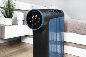 Riscaldatore elettrico con telecomando LED touch screen 24 ore timer e impostazioni di controllo della temperatura per il soggiorno domestico - Product Image 2