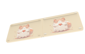 厂家批发84键迷你七彩BT折叠折叠小孩可爱七彩充电键盘 - Product Image 3