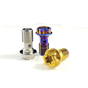 M3ไทเทเนียมสกรูอัลเลน10-24 3ม. 3มม. 6 32สกรูไทเทเนียม M6X15Mm ทอง - Product Image 1
