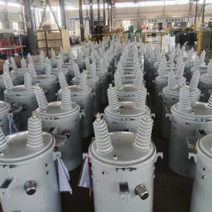 Produttore vende trasformatore a bagno d'olio personalizzabile da 13.8KV a 240/120V 100KVA con ingresso e uscita regolabili - Product Image 3