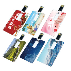 Bán Sỉ Thiết Kế Logo Tùy Chỉnh Bằng Nhựa Đĩa Quét 64GB 128GB 256GB 512GB Ổ <span class=keywords><strong>Usb</strong></span> Flash Trống Thẻ Tín Dụng Mẫu 8Gb - Product Image 5