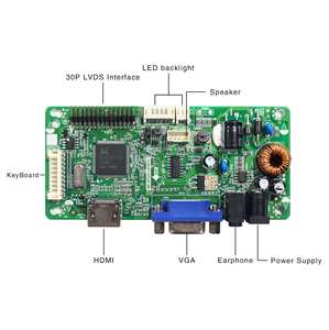 Universal Logic Board Hd-Mi <strong>Vga</strong> <strong>Input</strong> Large Display Screen <strong>Controller</strong> Display 21.5&quot; Hr215Wu1 1920X1080 Monochrome <strong>Lcd</strong> Display - Product Image 4