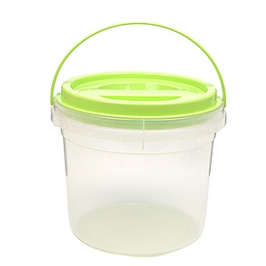 Contenitore per alimenti in plastica trasparente Extra Large da 4 litri di alta qualità con manico contenitore per la conservazione degli alimenti di grandi dimensioni contenitore per la conservazione del riso - Product Image 2