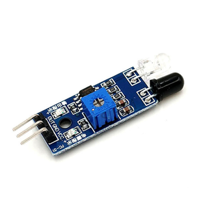Diyスマートカーロボット反射光電3ピンIR赤外線障害物回避センサーモジュールの新しいスマートエレクトロニクス - Product Image 1