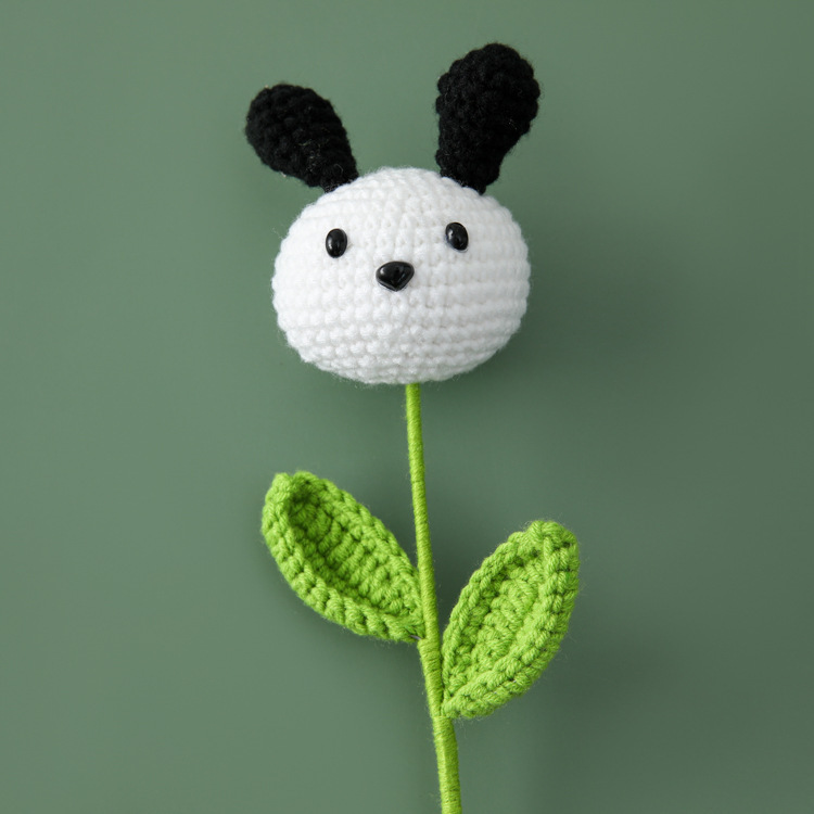Pacha dog flower branch